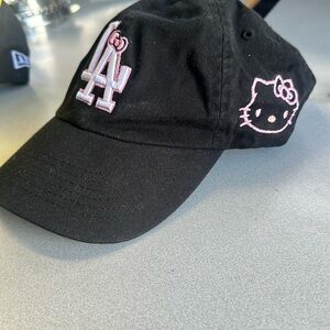Dodgers x Hello Kitty style Black Cap